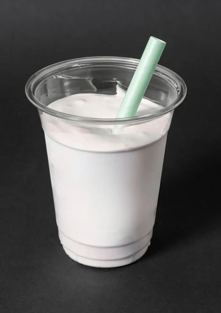 Milkshake aardbei groot