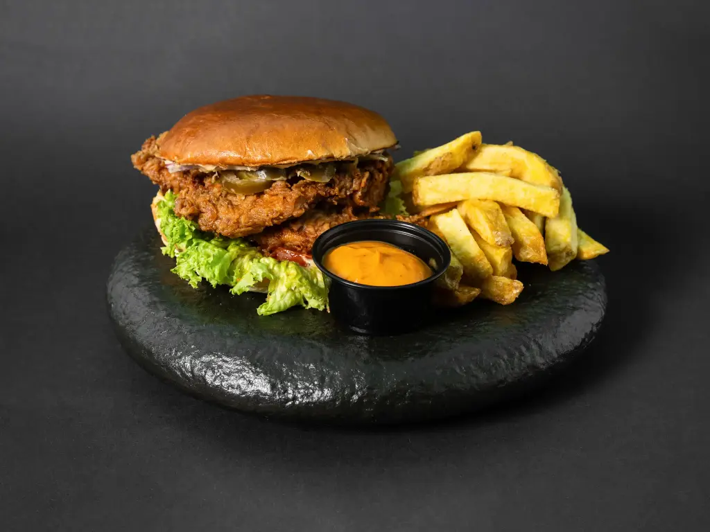 Chicken Burger Menu