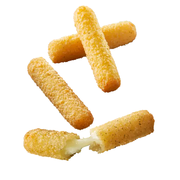 Mozzarella sticks, 6 stuks